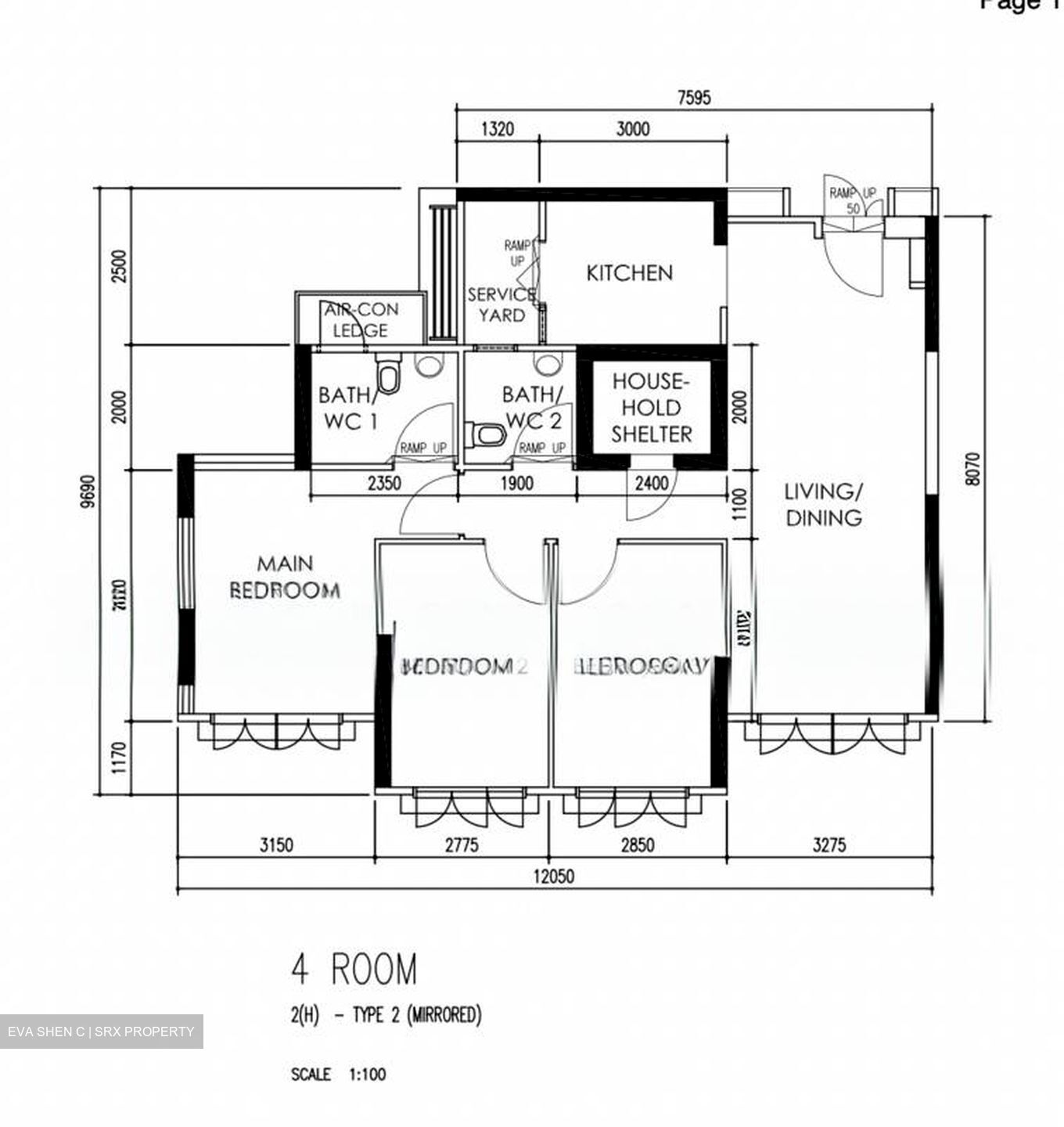 Blk 636B Senja Parc View (Bukit Panjang), HDB 4 Rooms #585775431
